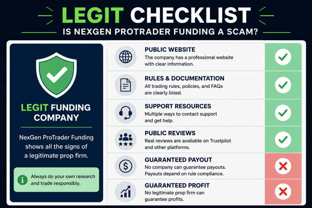 Is NexGen ProTrader Funding a scam
